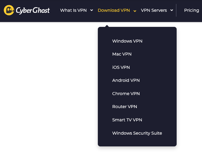 Download CyberGhost VPN